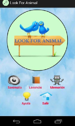 LOOK FOR ANIMAL