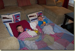 First Sleep Over With Dylan 8-07