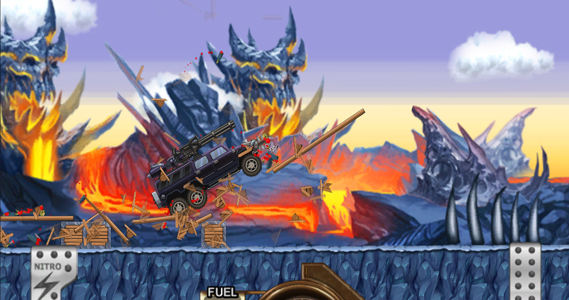 Monster Car Hill Racer - screenshot
