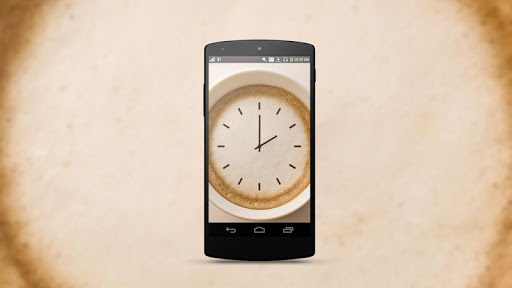 Coffee Cup HD Analog Clock LWP