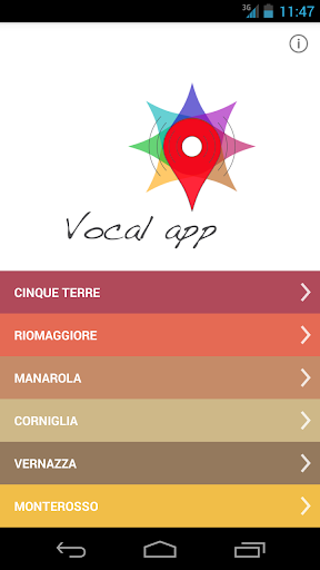 5 TERRE - VOCAL APP