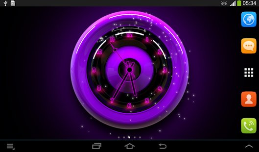 download นาฬิกา Neon free