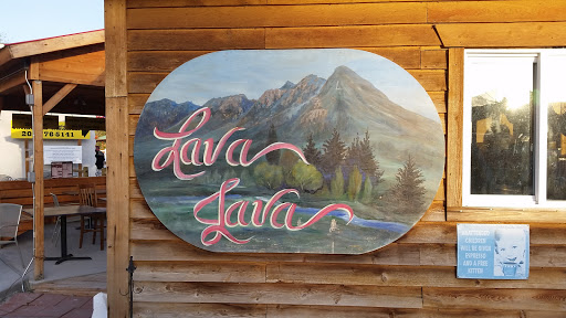 Lava Java Hand Painted Mural