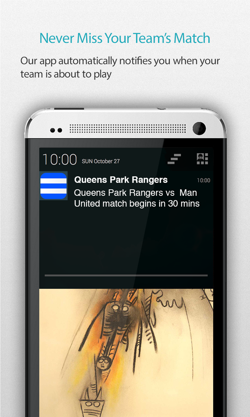Queens Park Football Alarm Pro Screen 2