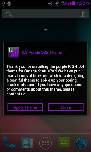 【免費個人化App】ICS Purple OSB Theme-APP點子