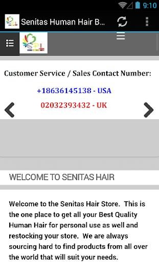 Senitas Human Hair