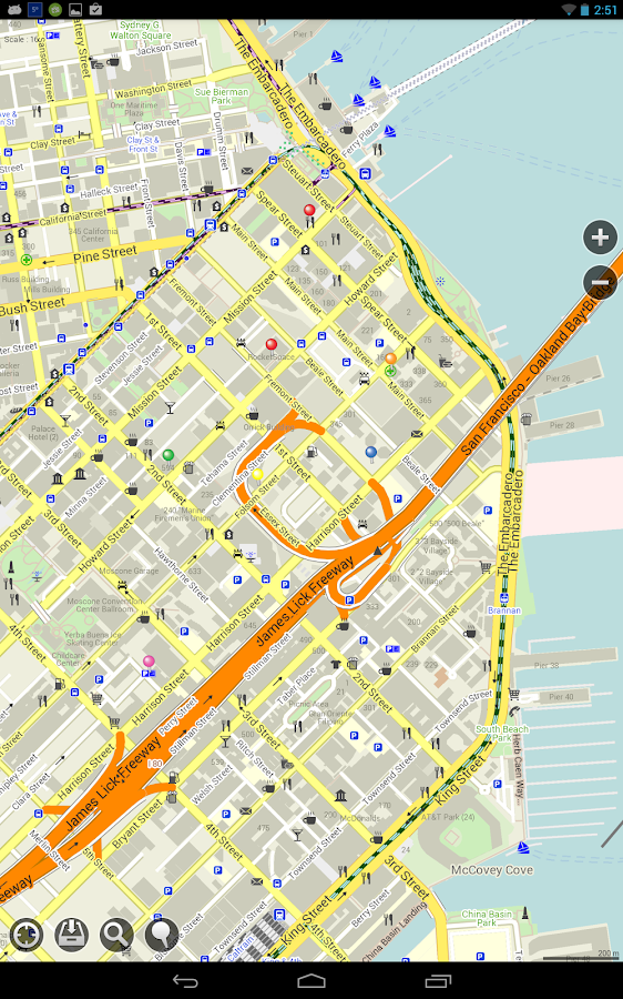 Maps With Me Pro, Offline Maps - screenshot