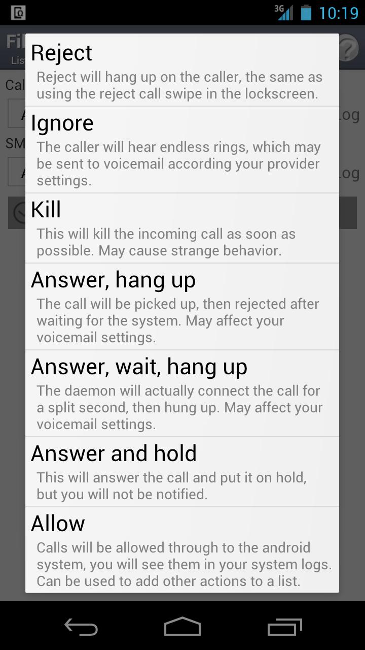 Call Master Pro Key Screen 3