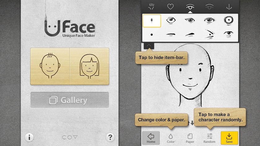 Uface - Unique Face Maker Screen 2