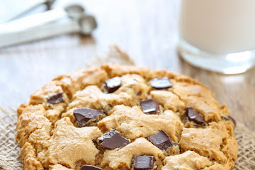 Single Serving Giant Flourless Peanut Butter Cookie