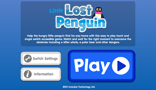 Android application Little Lost Penguin screenshort