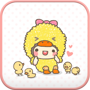 bebe_chick go sms theme 1.0