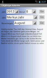 100jähriger Kalender Screenshots 1