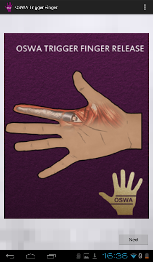 OSWA Trigger Finger App