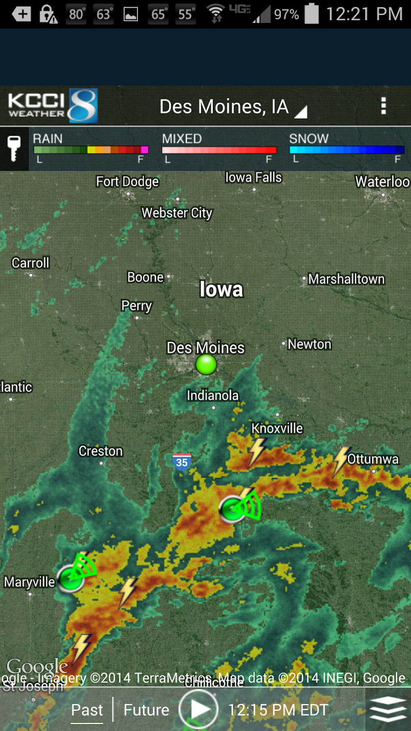 KCCI 8 Weather Screen 3