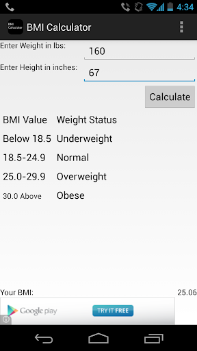 BMI Calculator