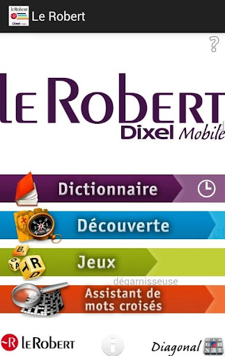 Dictionnaire Le Robert Mobile