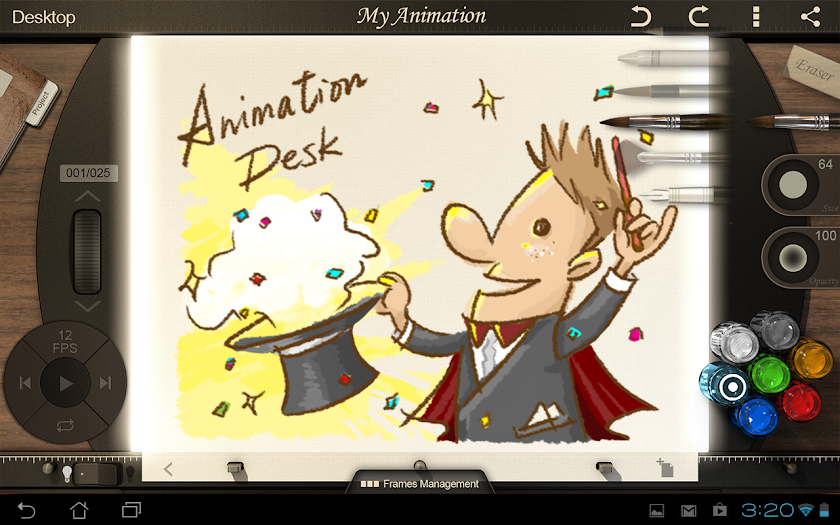 Animation Desk Premium Screen 1