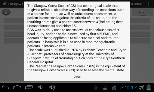 【免費醫療App】Glasgow Coma Scale PRO-APP點子