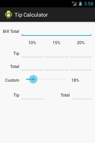 Tip Caculator