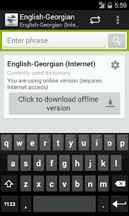 How to get English-Georgian Dictionary 2.1.7 unlimited apk for bluestacks