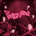 Fairy Pink Go Sms Theme logo