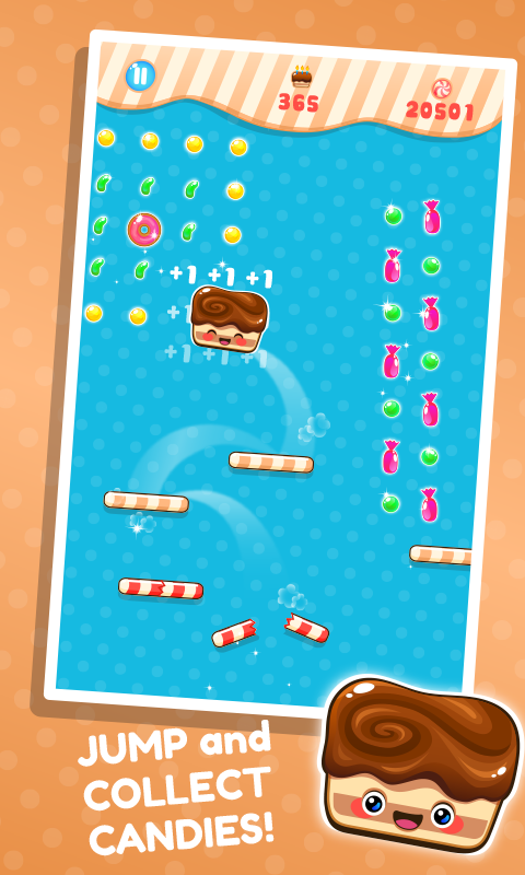   Cake Jump (Pula Bolo): captura de tela 