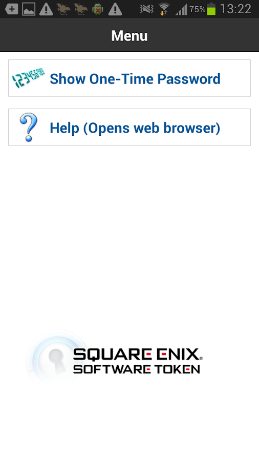Security Token - Square Enix Account Management System