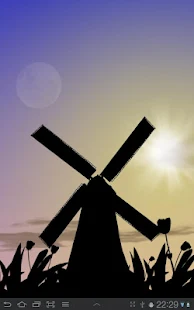 Tulip Windmill Live Wallpaper - screenshot thumbnail