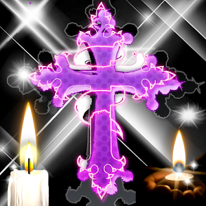 Jesus Cross Candle 1.0