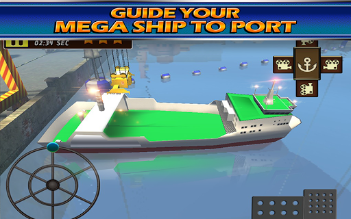 【免費賽車遊戲App】Mega Ship 3D Parking Simulator-APP點子