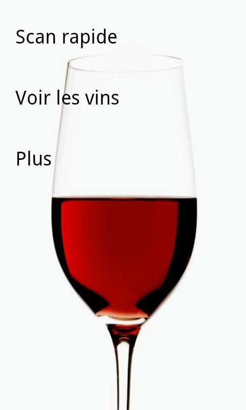 Android application Wine Cellar screenshort