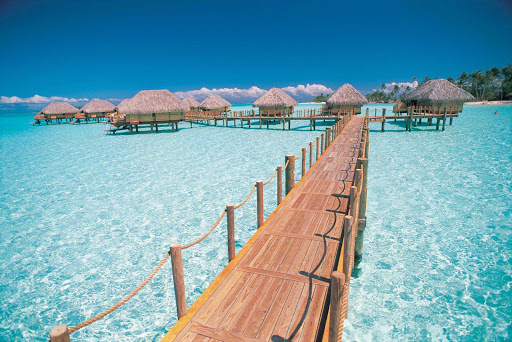 Bora Bora Pearl Beach Resort is set amid the gentle beauty of the reef that crowns the island.