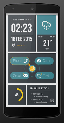 UCCW DarkGray Flat UI Skin