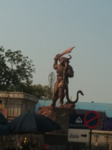 Standing Bull Statue