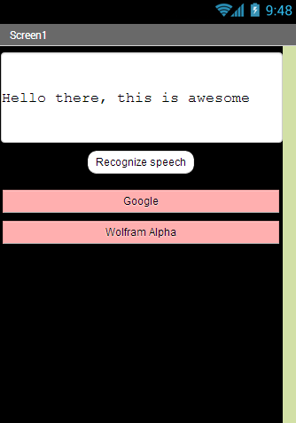 Speech Recognition Search