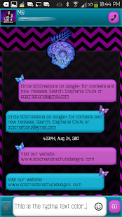 How to mod GO SMS - Sugar Skulls 5 1.1 apk for bluestacks