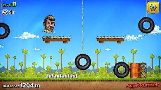 Puppet Runner-Hand Footballers Screenshots 1
