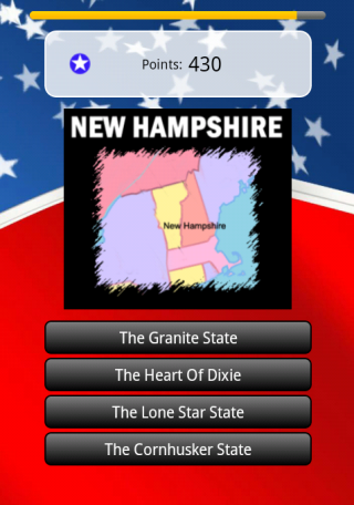 US State Nicknames Screen 2