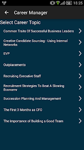 SCG Career Manager Screenshots 4