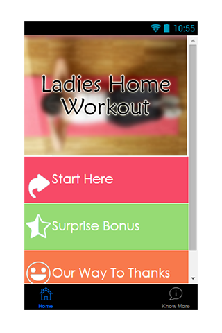 Ladies Home Workout Guide