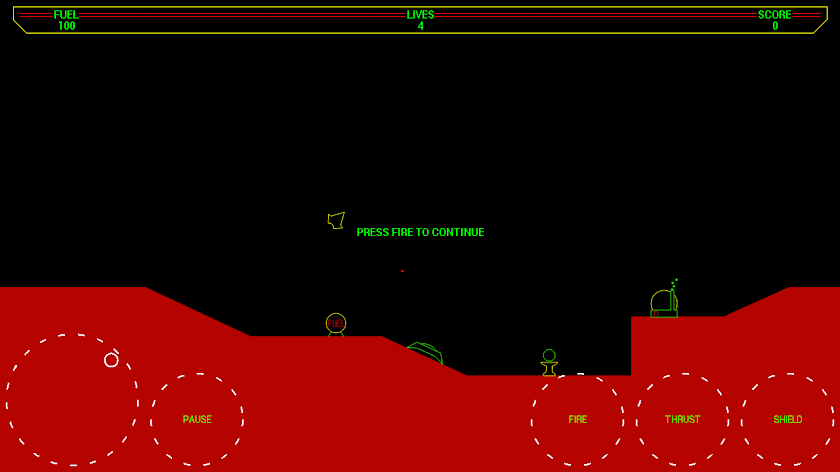 Thrust Reloaded Screen 1