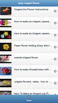 easy origami flowerのおすすめ画像2