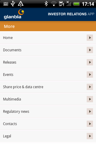 【免費財經App】Glanbia Investor Relations-APP點子