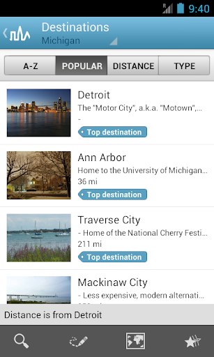 Michigan Guide by Triposo