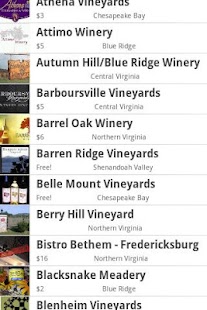 Virginia Wine In My Pocket Screenshots 1