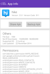 App Info / Share / Backup Free poster 4