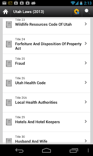 【免費書籍App】Utah Code (All UT Laws Codes)-APP點子