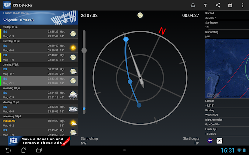 ISS Detector screenshot
