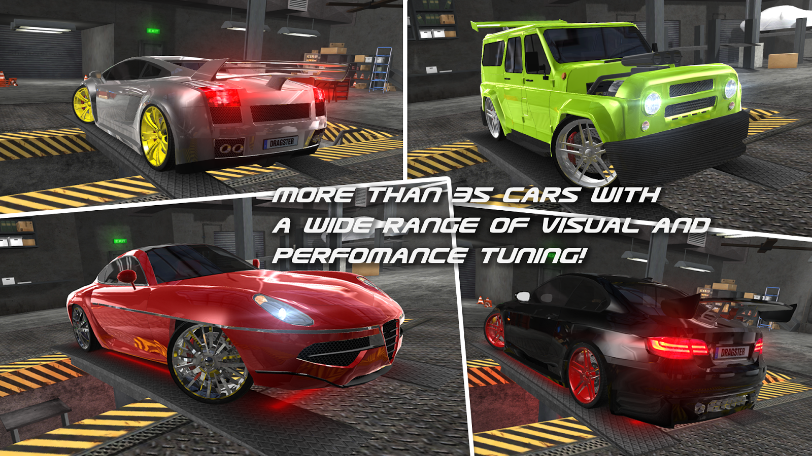   Drag Racing 3D- หน้าจอ 